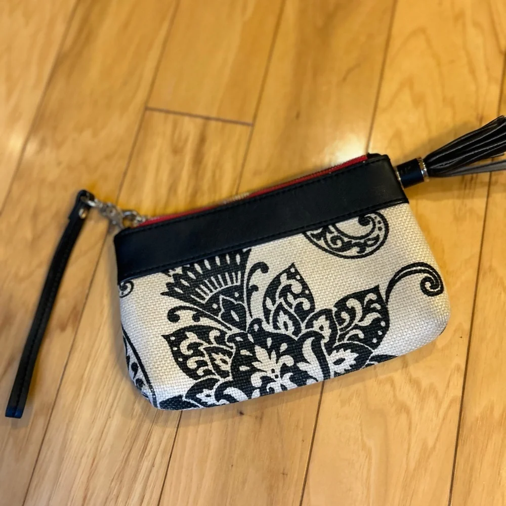 Spartina 449 Tassel Wristlet with Mermaid Logo